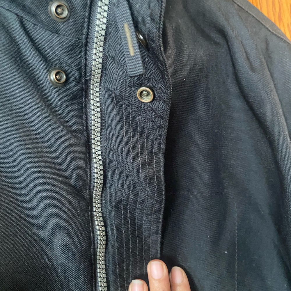 Banana Republic Black Fabric with Orange Logo